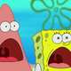 Patrick and SpongeBob doing their thing.